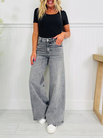 Smoke Show Palazzo Wide Leg Jeans