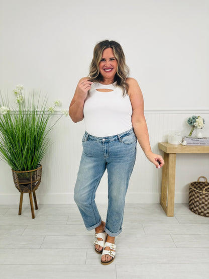 Keep Your Cool Cooling Boyfriend Jeans