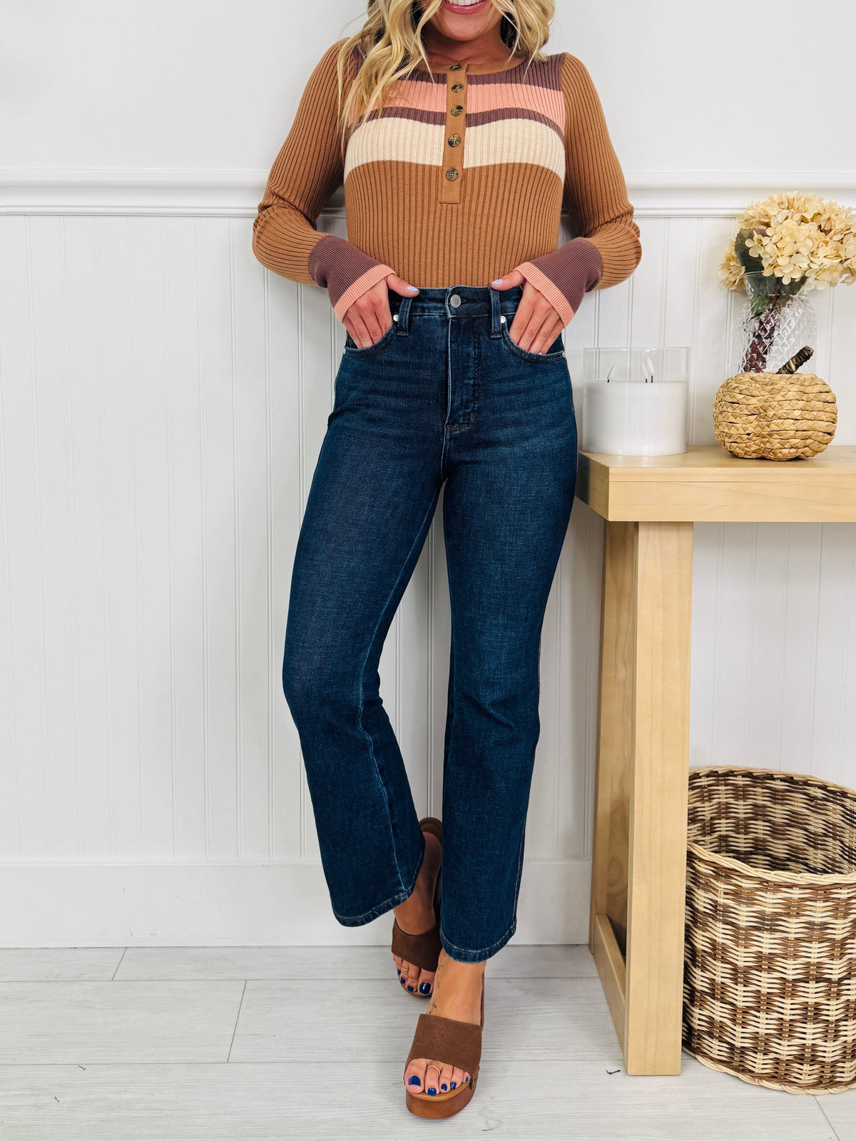 Kick Of Confidence Tummy Control Kick Flare Jeans
