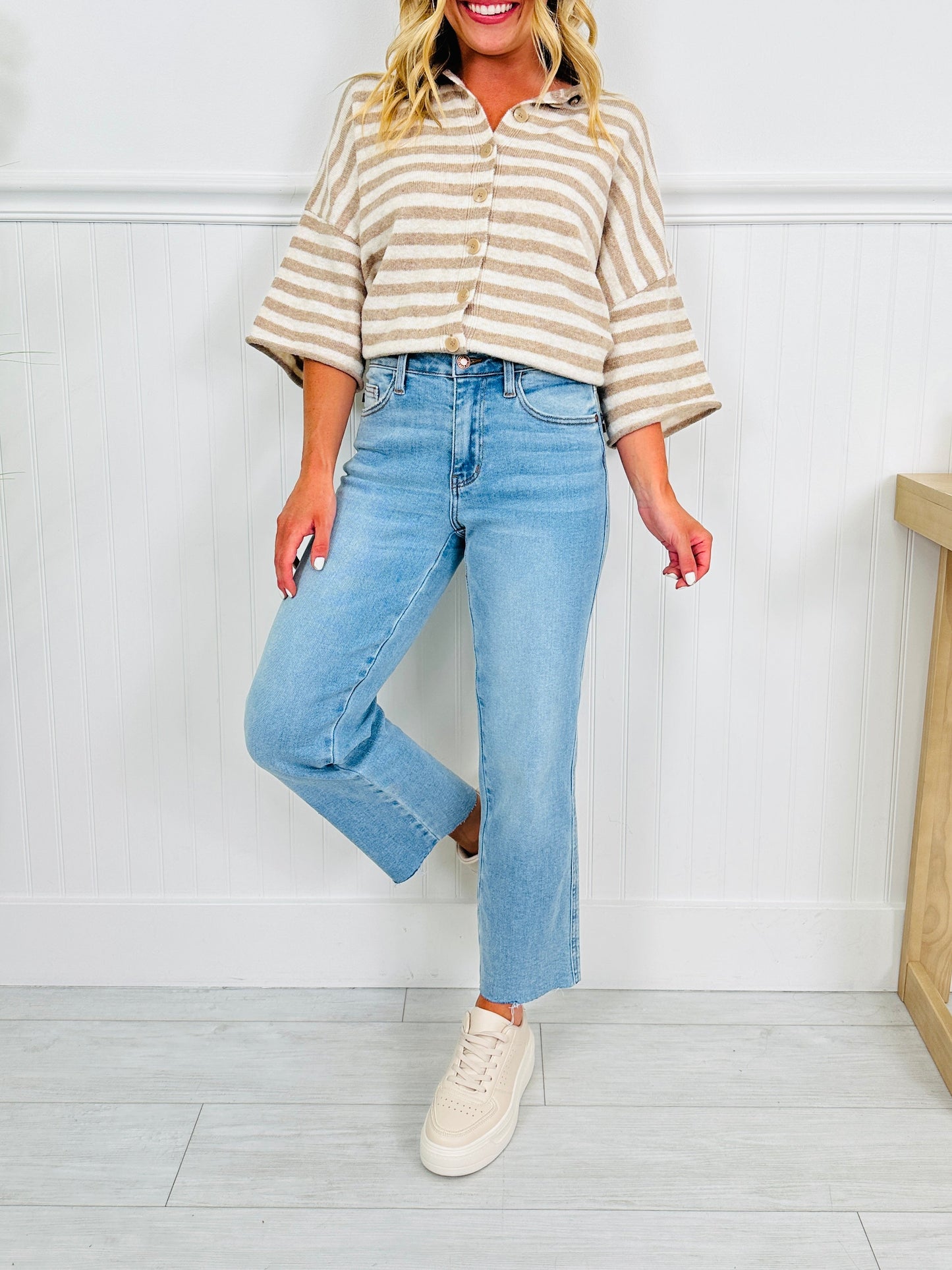Feel Good Fit Ankle Straight Jeans