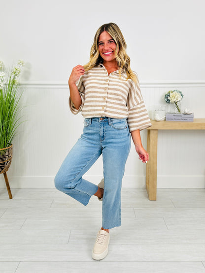 Feel Good Fit Ankle Straight Jeans