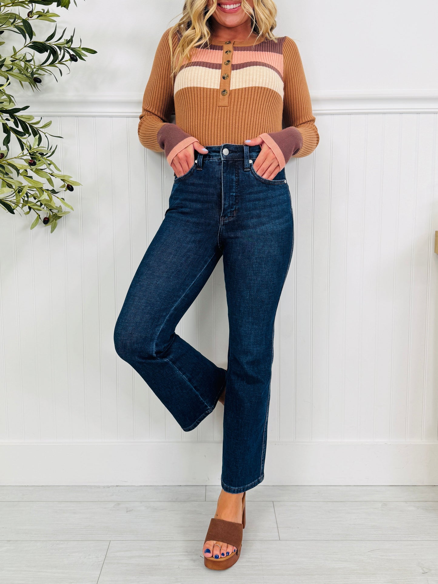 Kick Of Confidence Tummy Control Kick Flare Jeans