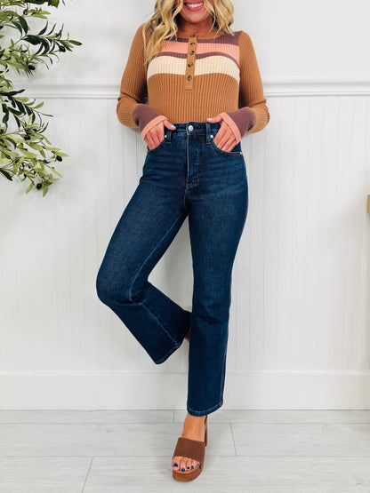 Kick Of Confidence Tummy Control Kick Flare Jeans