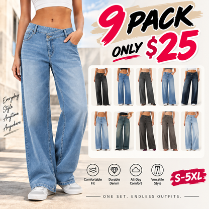 🔥Comfort Stretch Baggy Casual Jeans