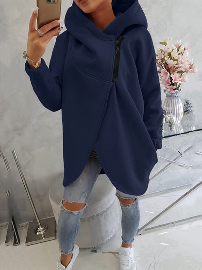 🌷Brielle - Stylish oversized warm zipper hoodie jacket